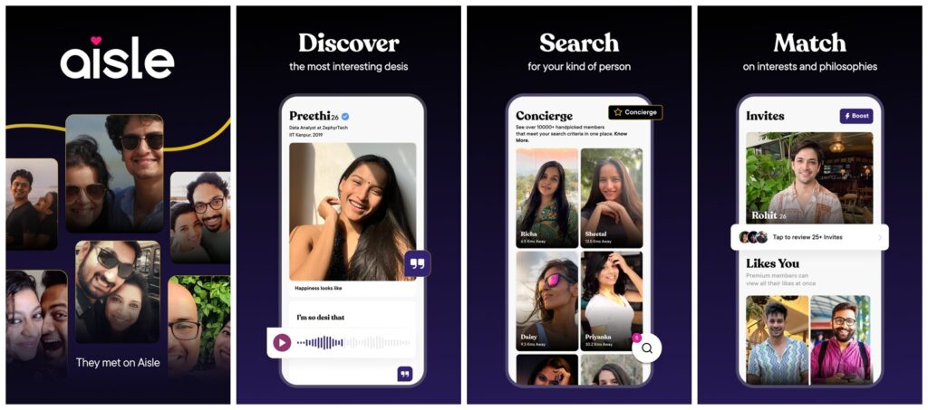 Aisle - Indian Dating App