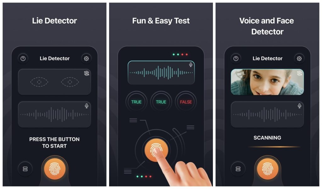 Lie Detector - Scanner Game