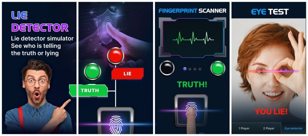 Lie Detector Test Scan Prank