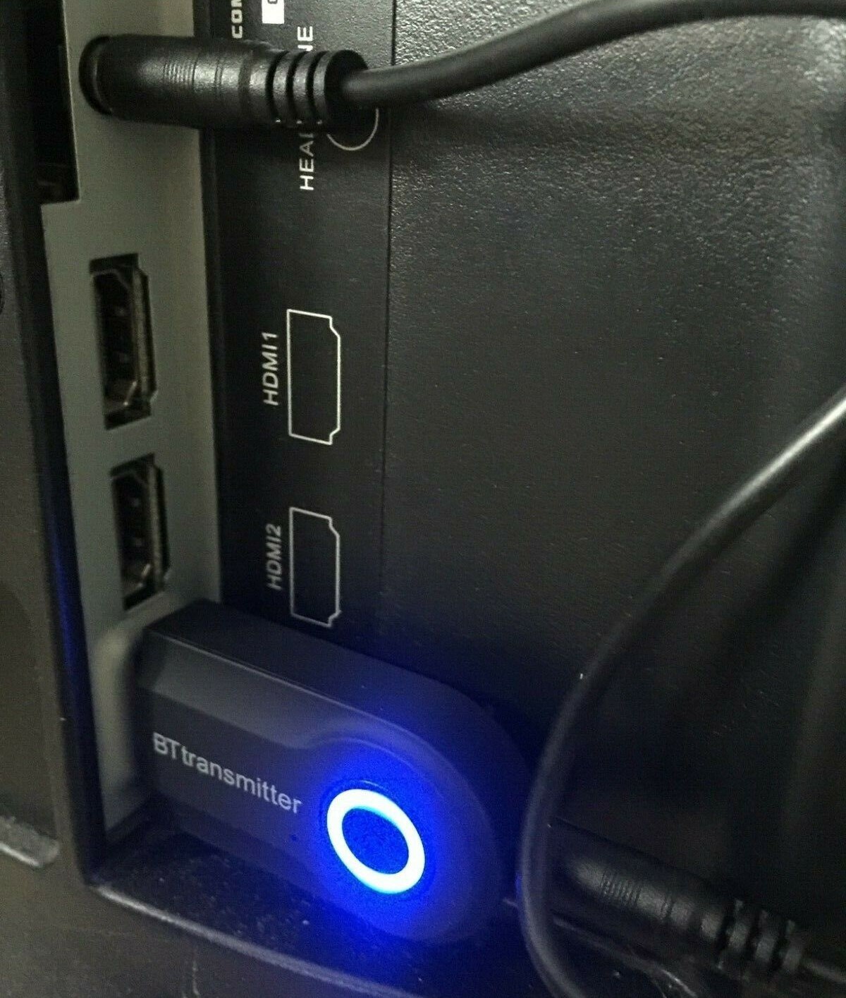 Plug in transmitter to USB Port
