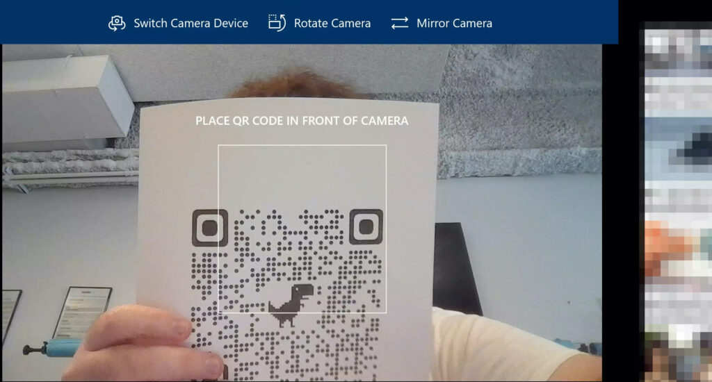 Scan QR Code on Mac Using the Camera App