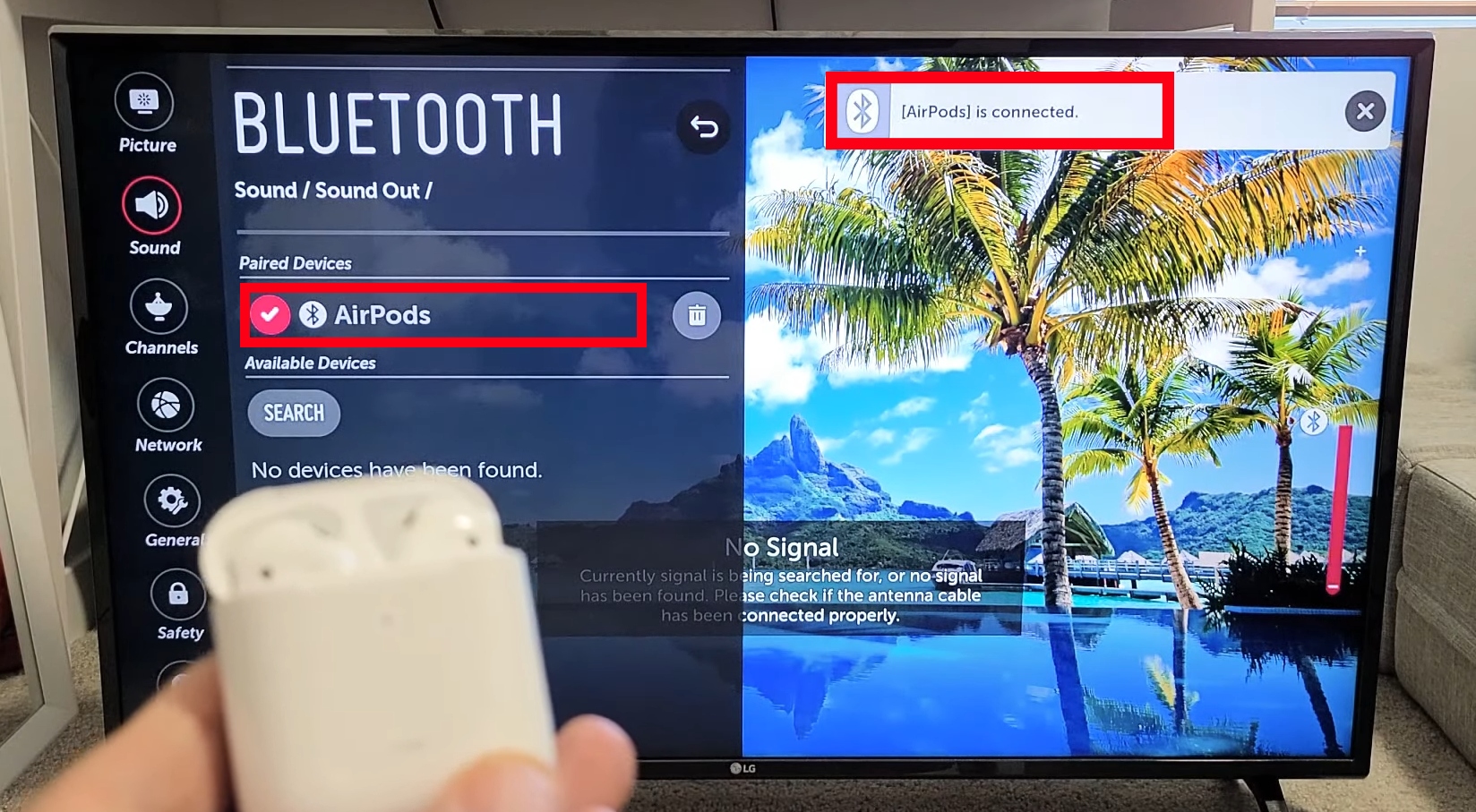 Connect AirPods To TV