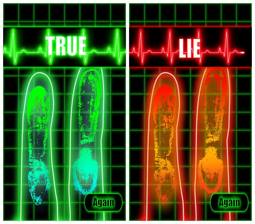 Truth and Lie Detector Scanner