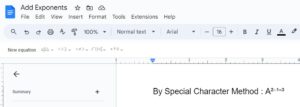 How To Write Exponents in Google Docs? [4 Easy Ways]
