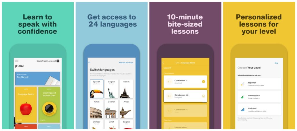 Rosetta Stone Learn Languages