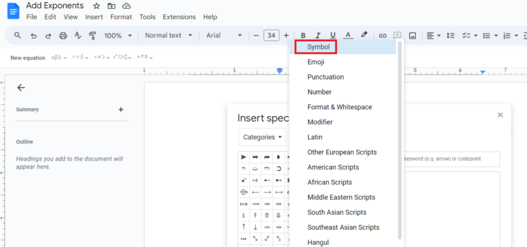 How To Write Exponents in Google Docs? [4 Easy Ways]