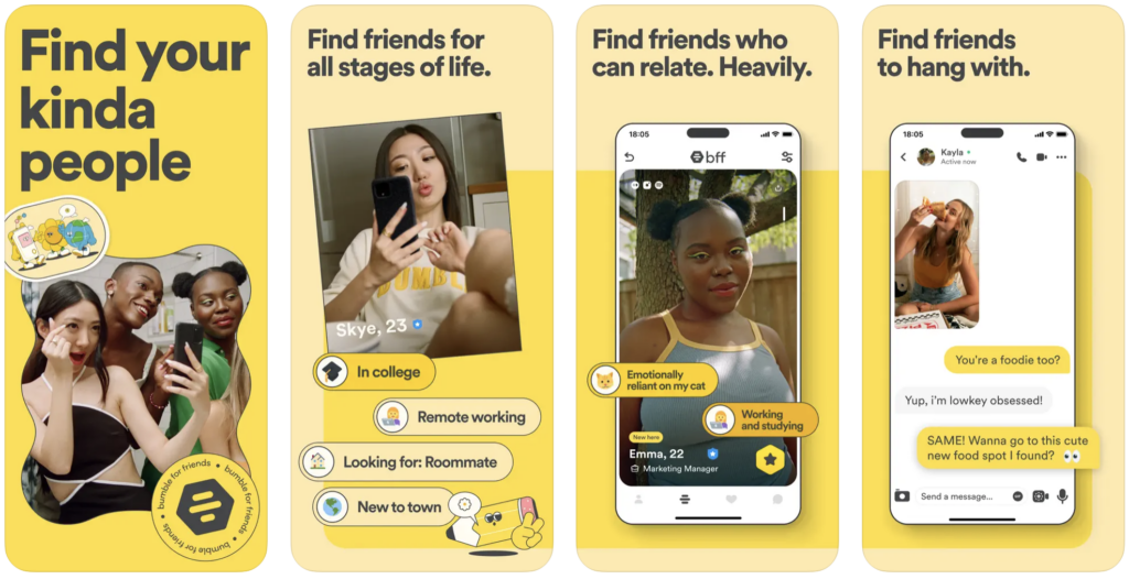 Bumble BFF App