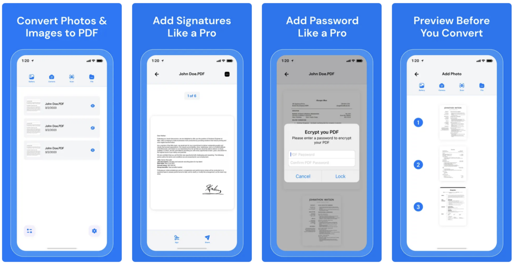 Photo to PDF Scanner and Converter