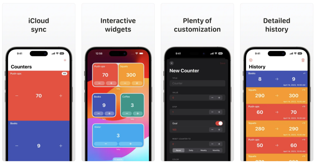 Tally Counter & Number Tracker