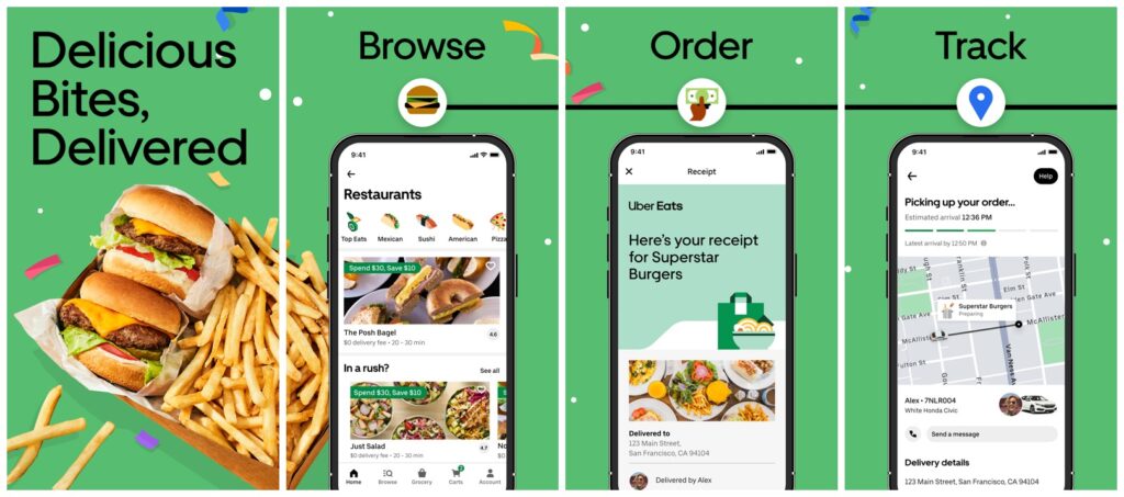 Uber Eats Food Delivery