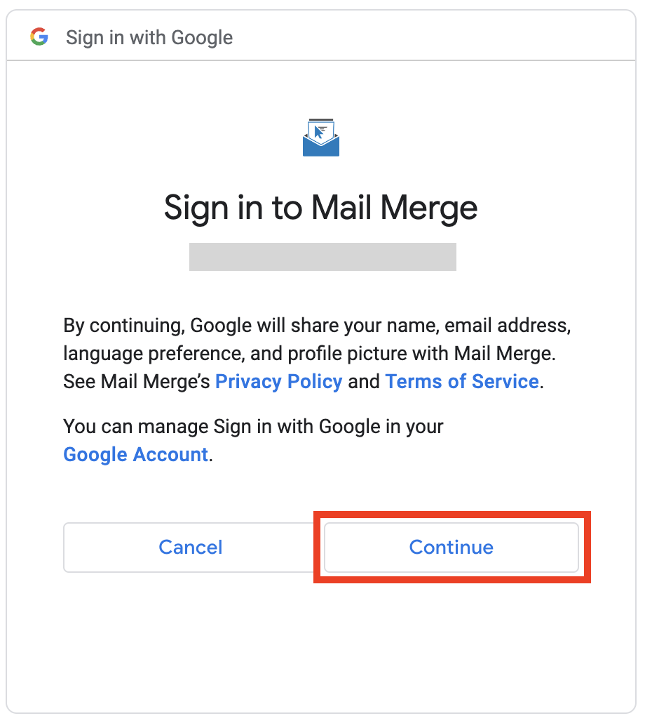 Choose Google Account To Connect