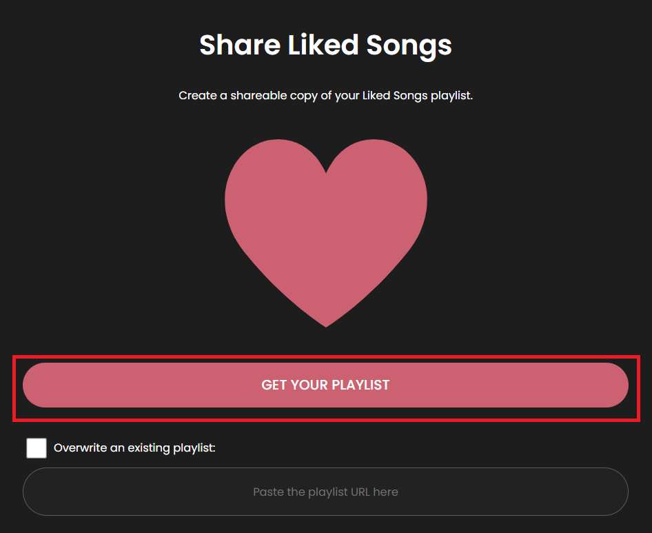 Convert Liked Songs to a Playlist