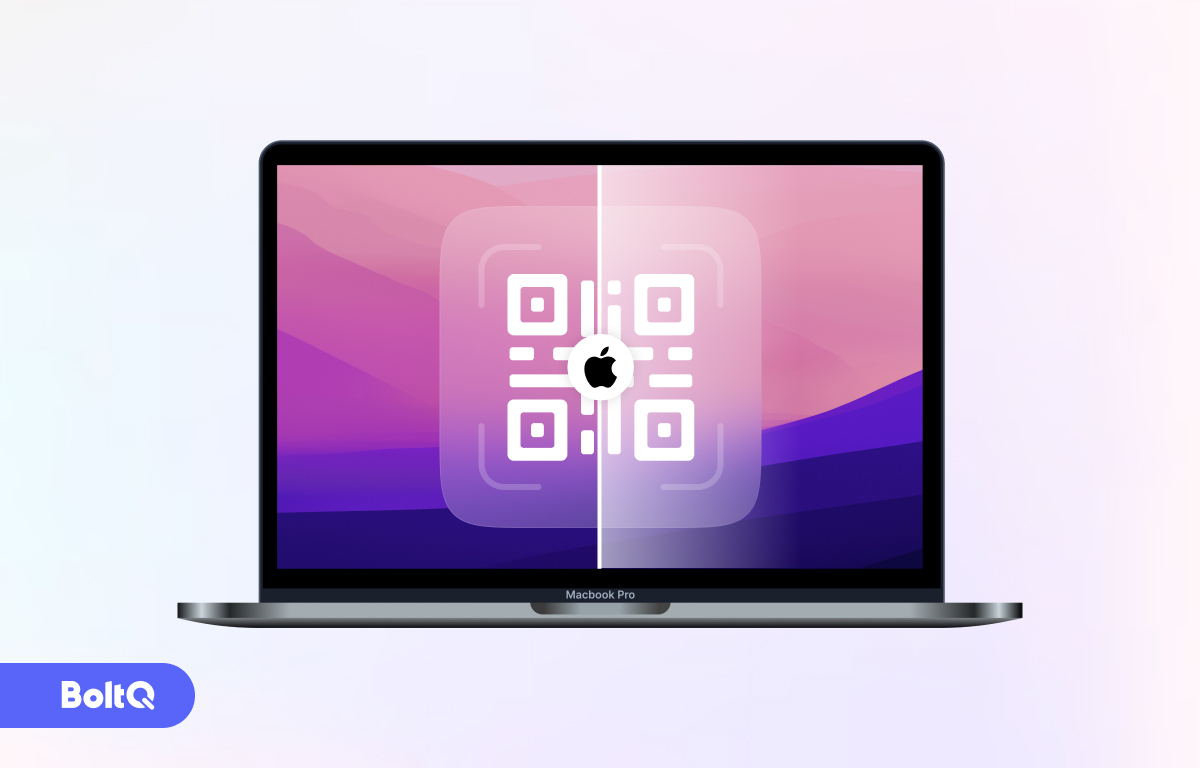 how to scan a qr code on macbook
