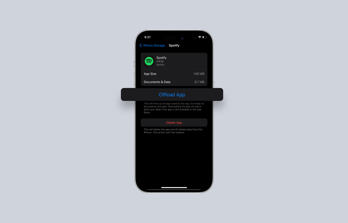 Offload Spotify