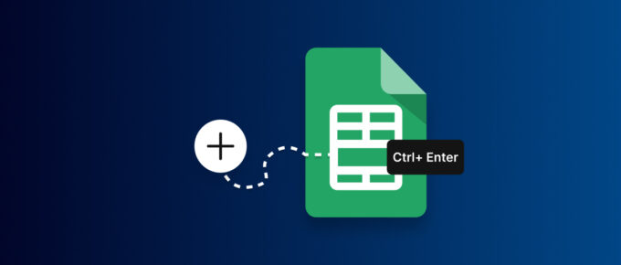 How To Add a New Line in a Cell in Google Sheets