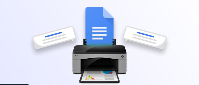 How To Print Google Docs with Comments