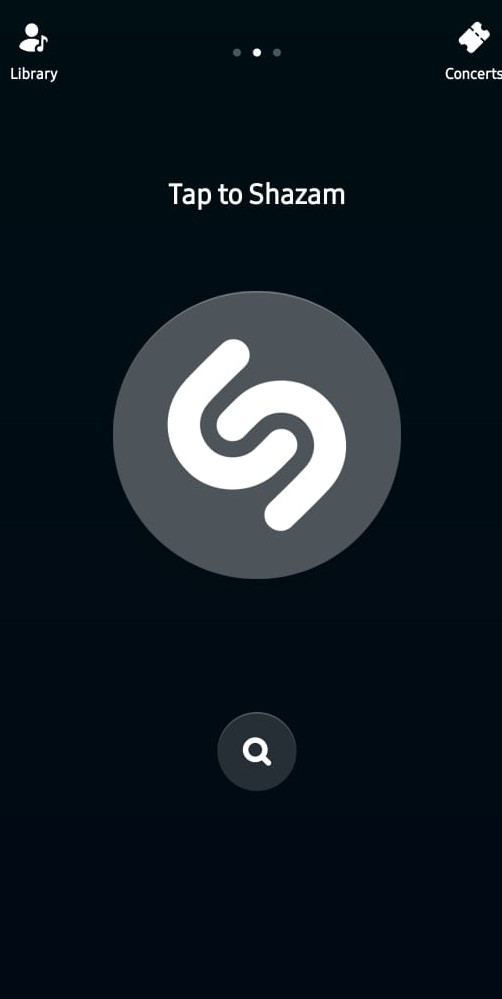 Search Song with Shazam